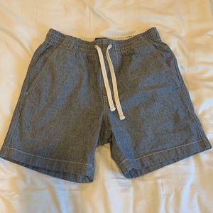 J. Crew Men’s Chambray Dock short with draw string